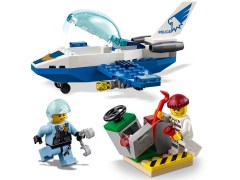 Конструктор LEGO (ЛЕГО) City 60206 Воздушная полиция, патрульный самолет Jet Patrol