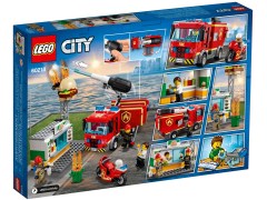 Конструктор LEGO (ЛЕГО) City 60214 Пожар в бургер-кафе  Burger Bar Fire Rescue