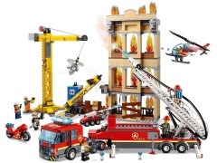 Конструктор LEGO (ЛЕГО) City 60216 Центральная пожарная станция  Downtown Fire Brigade