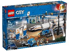 Конструктор LEGO (ЛЕГО) City 60229   Rocket Assembly &Transport