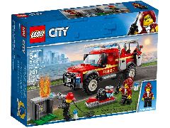 Конструктор LEGO (ЛЕГО) City 60231 Грузовик начальника пожарной охраны Fire Chief Response Truck