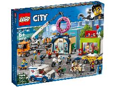 Конструктор LEGO (ЛЕГО) City 60233 Открытие магазина по продаже пончиков Donut shop opening
