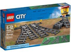 Конструктор LEGO (ЛЕГО) City 60238 Железнодорожные стрелки Switch Tracks