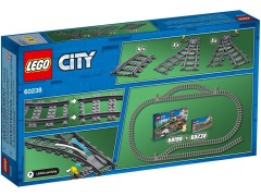 Конструктор LEGO (ЛЕГО) City 60238 Железнодорожные стрелки Switch Tracks