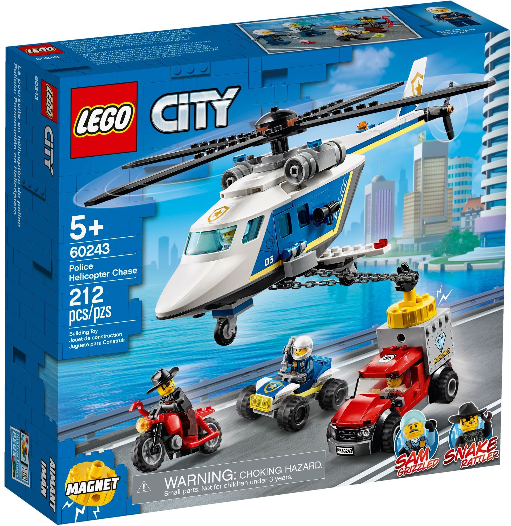 LEGO Police Helicopter Chase set 60243