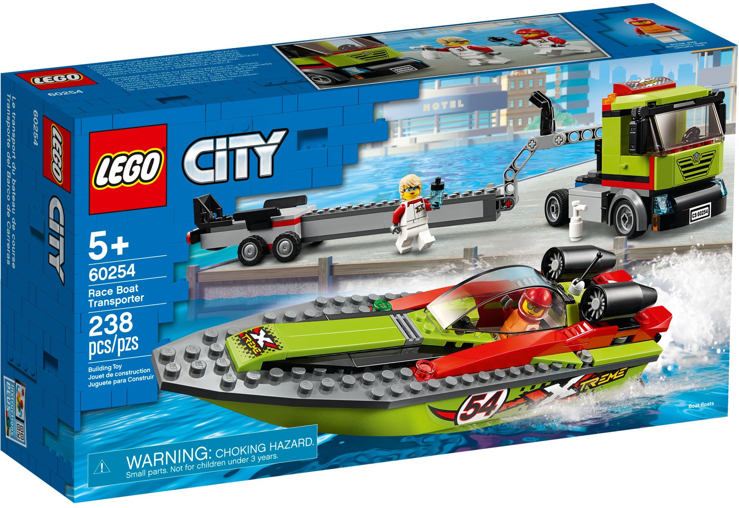 LEGO Race Boat Transporter set 60254
