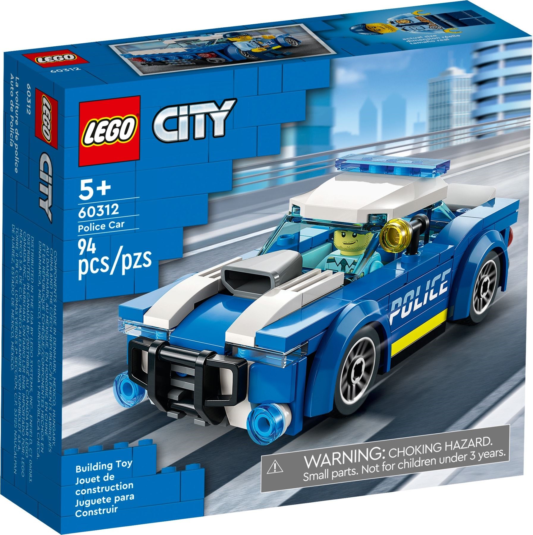 Politiewagen LEGO-set afbeelding 2
