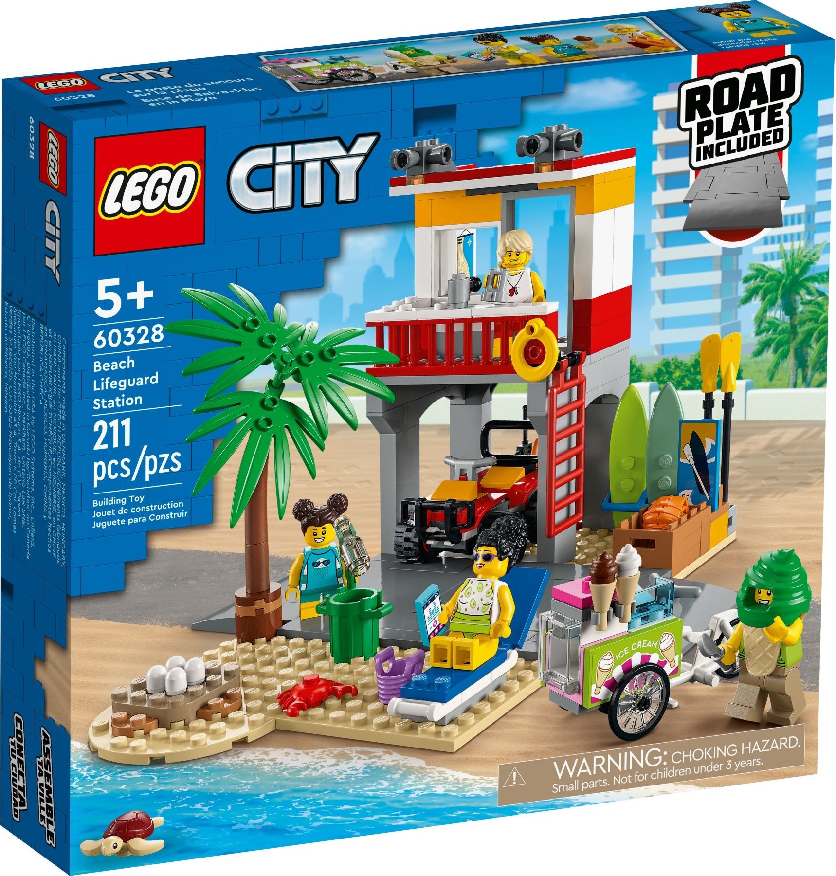 LEGO Beach Lifeguard Station set 60328