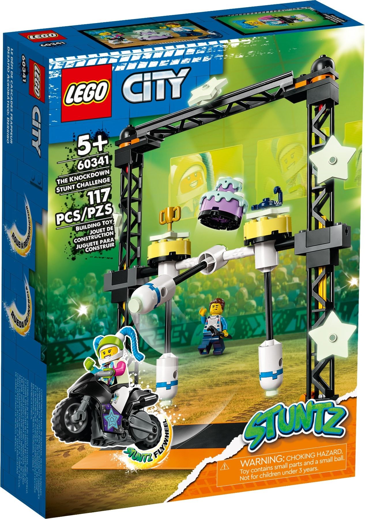 LEGO The Knockdown Stunt Challenge set 60341