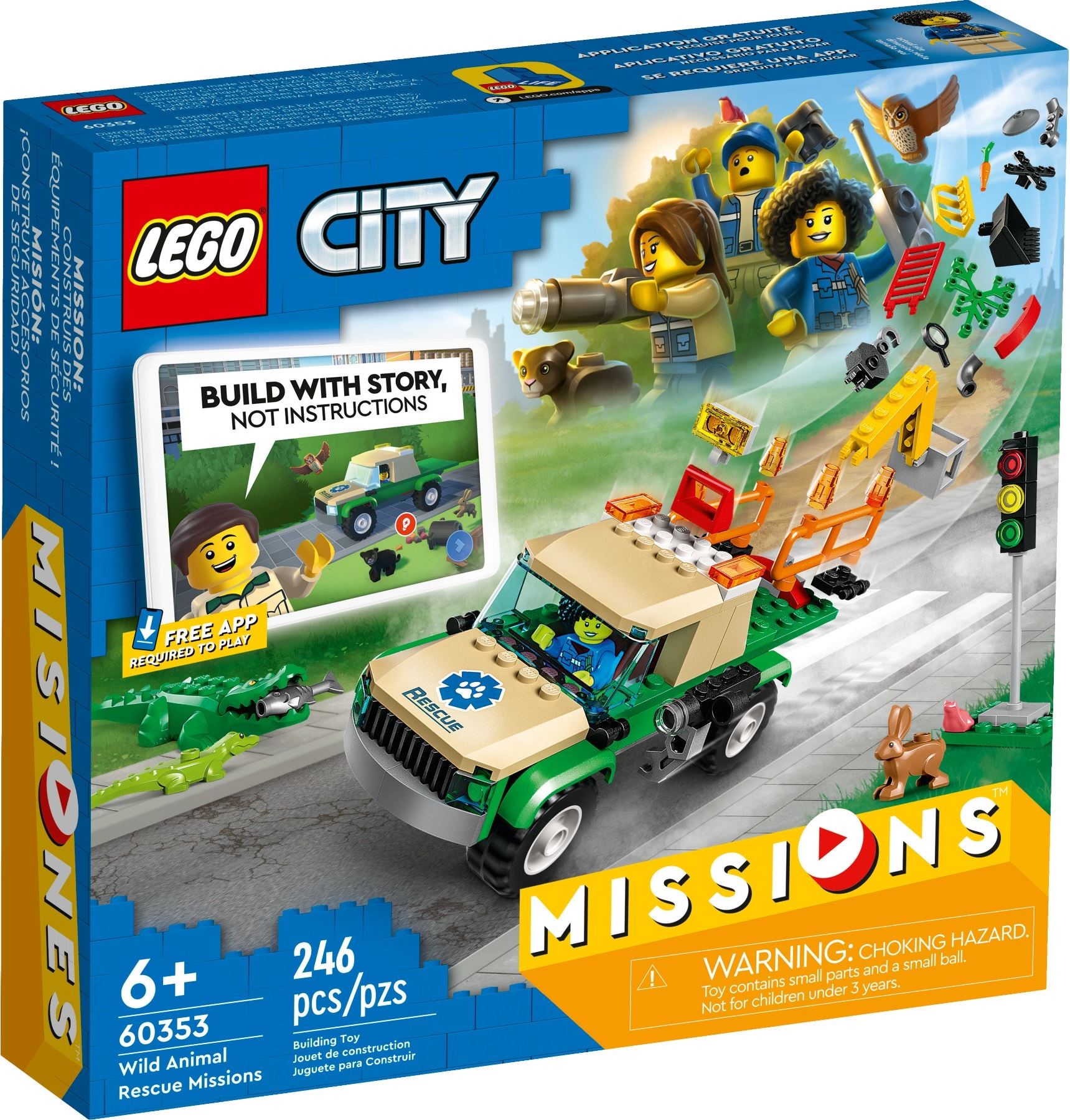 LEGO Wild Animal Rescue Missions set 60353