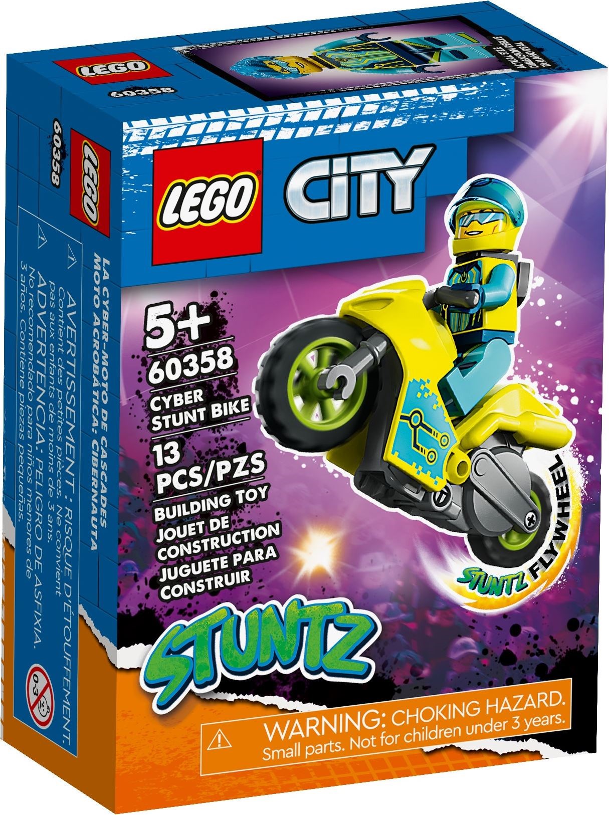 LEGO Cyber Stunt Bike set 60358