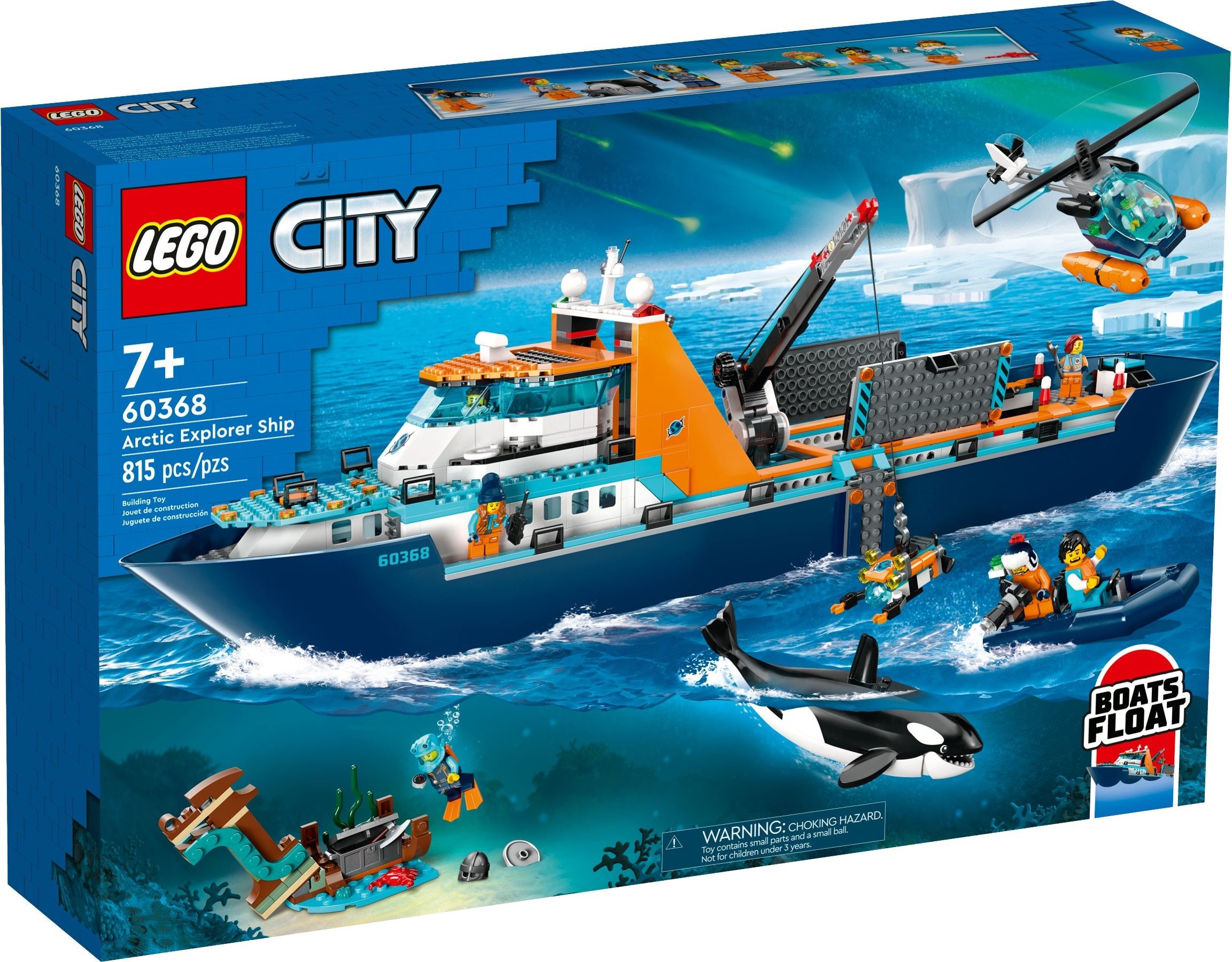 LEGO Arctic Explorer Ship set 60368