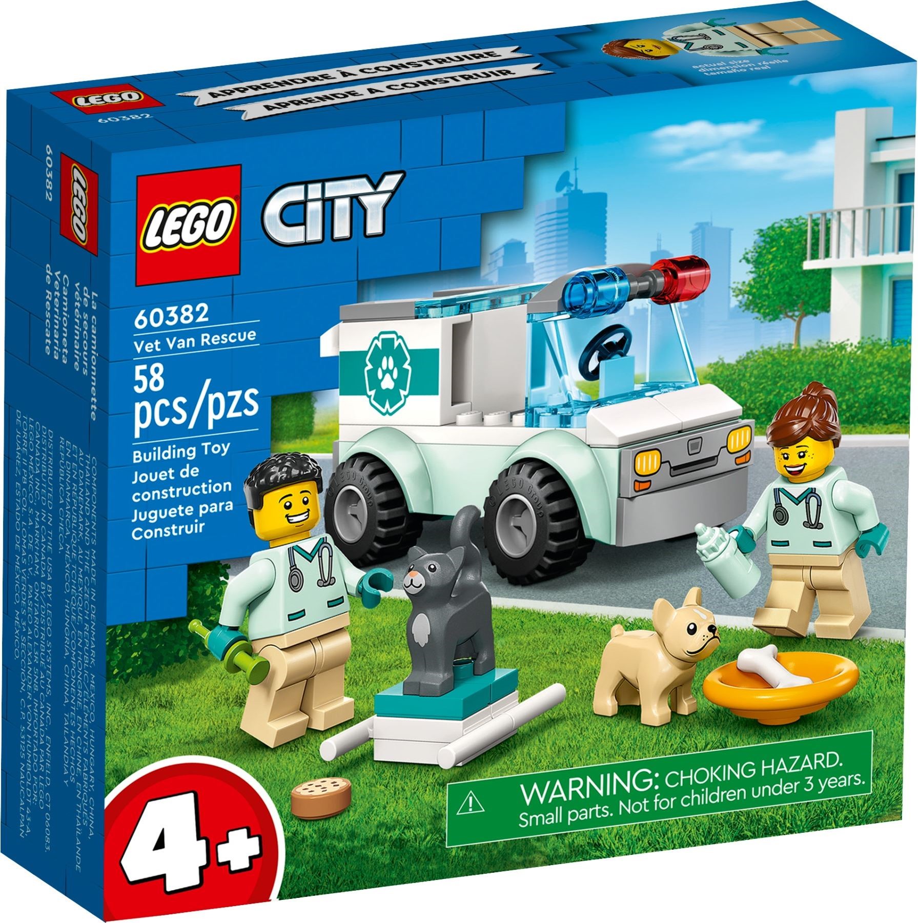 LEGO Vet Van Rescue set 60382