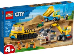 Construction Trucks and Wrecking Ball Crane, zdjęcie 2