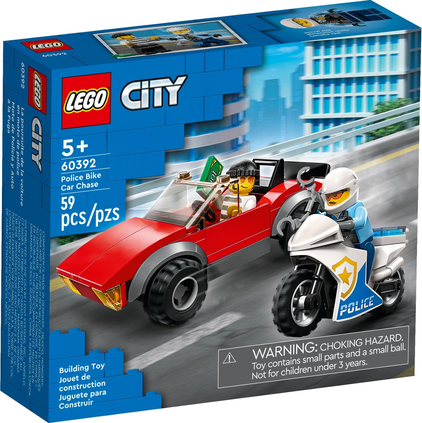 LEGO Police Bike Car Chase set 60392