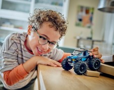 Blauwe monstertruck LEGO-set afbeelding 6