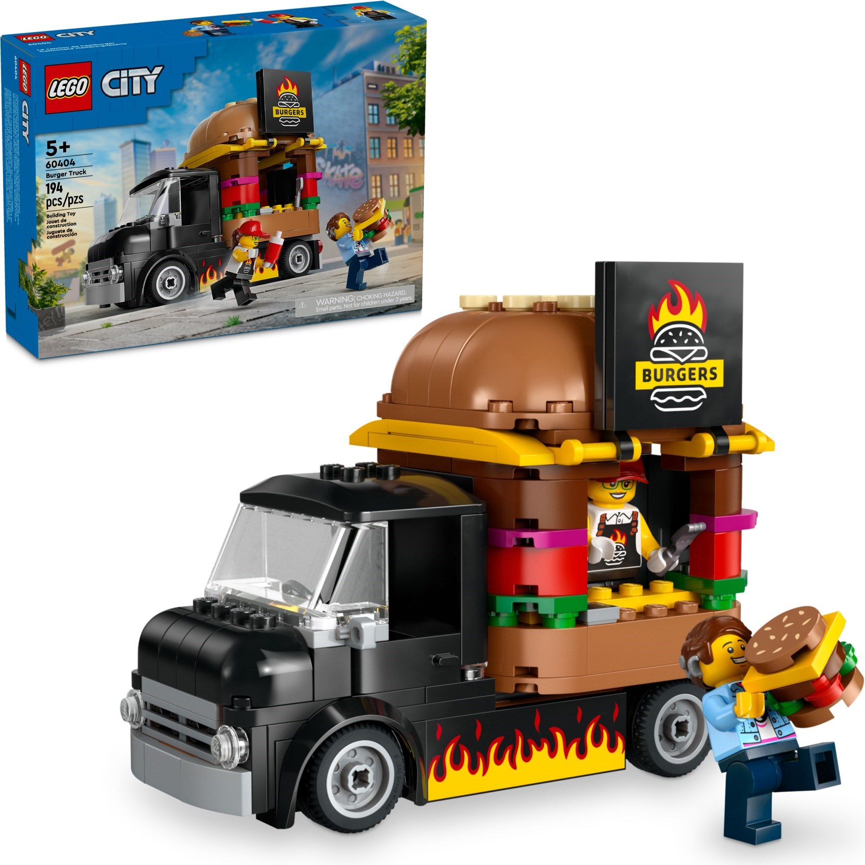 Hamburgertruck LEGO-set afbeelding 2
