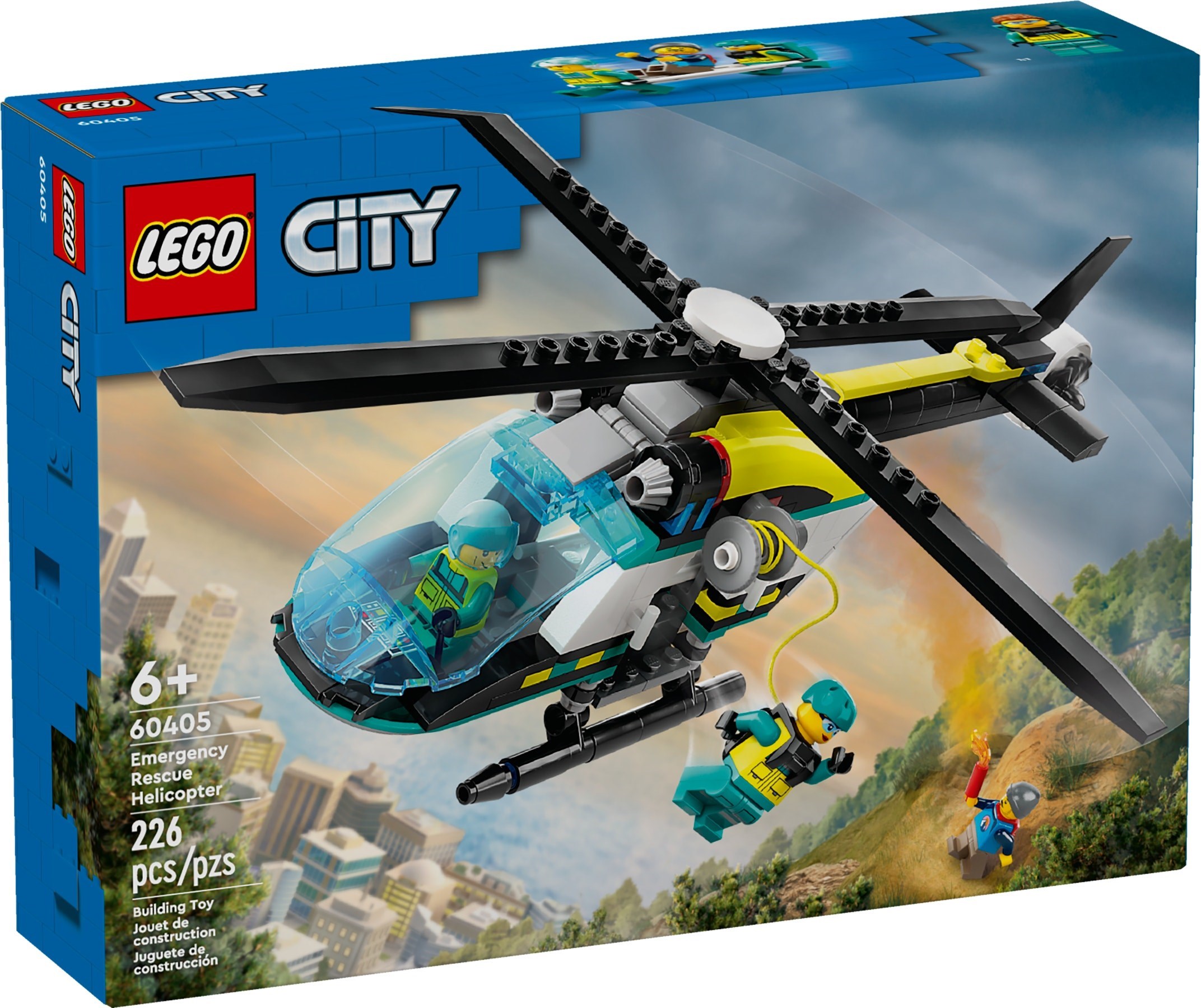 LEGO Emergency Rescue Helicopter set 60405