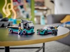 Race Car and Car Carrier Truck, zdjęcie 3