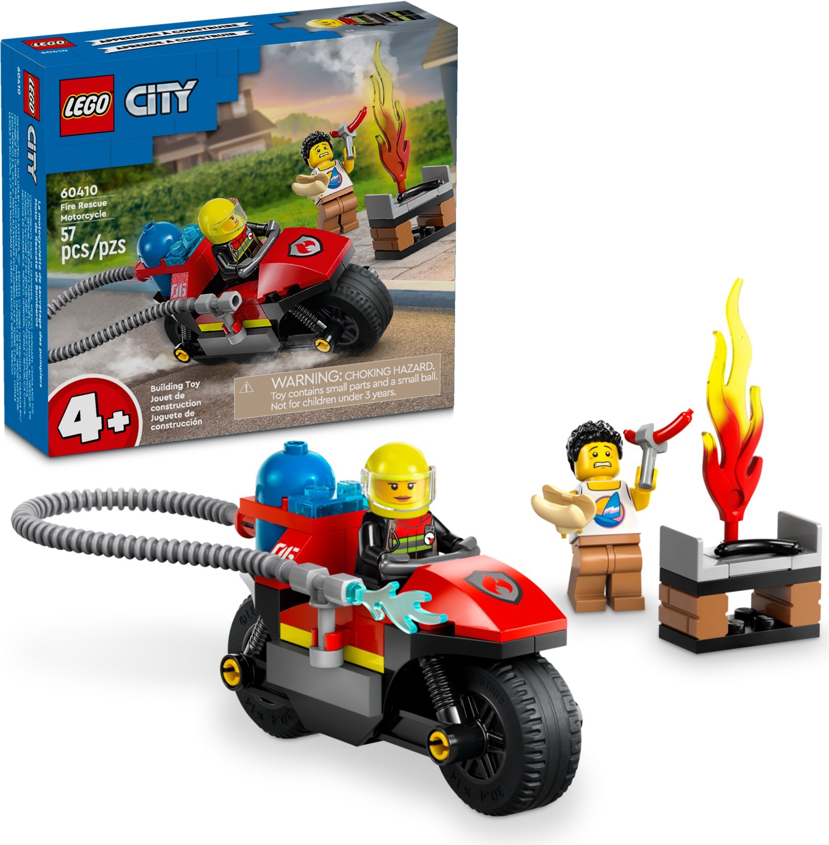 LEGO Fire Rescue Motorcycle set 60410