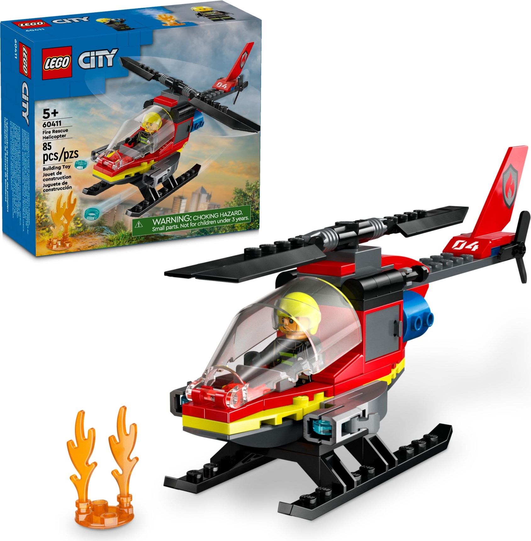Brandweerhelikopter LEGO-set afbeelding 2