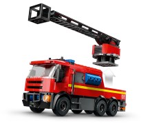 Brandweerkazerne en brandweerauto LEGO-set afbeelding 4