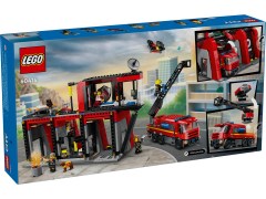 Brandweerkazerne en brandweerauto LEGO-set afbeelding 8