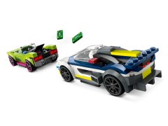 Politiewagen en snelle autoachtervolging LEGO-set afbeelding 3