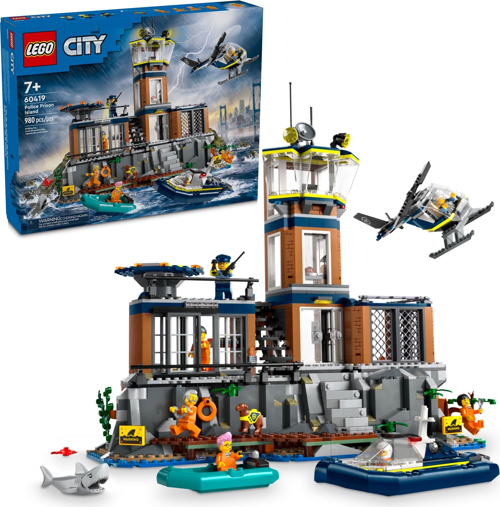 LEGO Police Prison Island set 60419