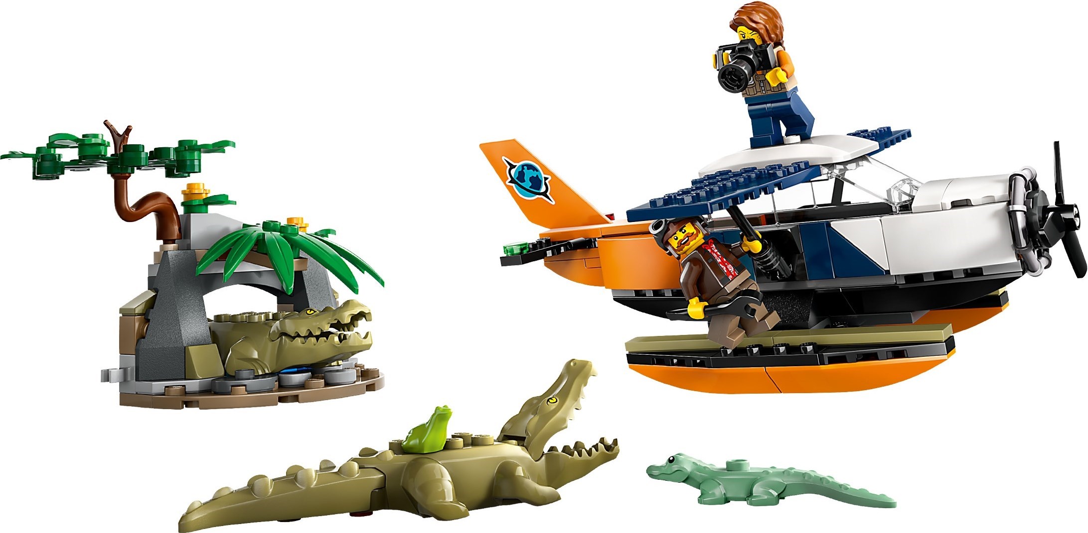 LEGO Jungle Explorer Water Plane set 60425