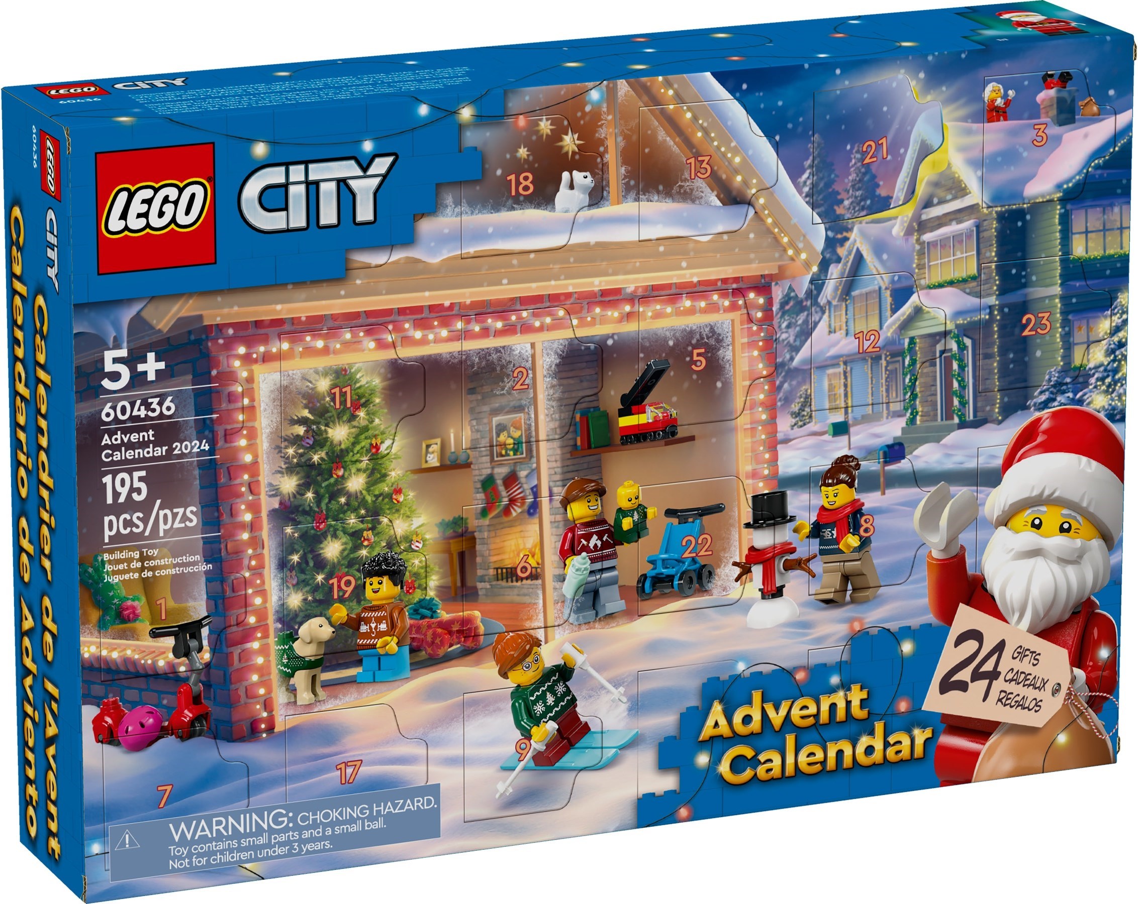 LEGO City Advent Calendar 2024 set 60436