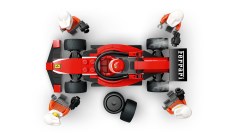 F1 pitstop en pitcrew met Ferrari auto LEGO-set afbeelding 7