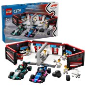 F1 Garage & Mercedes-AMG & Alpine Cars LEGO-set afbeelding 3