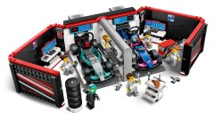 F1 Garage & Mercedes-AMG & Alpine Cars LEGO-set afbeelding 5