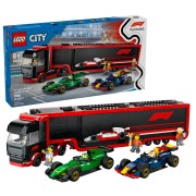 F1 truck met RB20 en AMR24 F1 auto's LEGO-set afbeelding 3