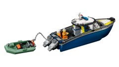 Achtervolging met politieboot LEGO-set afbeelding 4