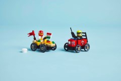 Pizza vs. Fire Truck Race Car Pack LEGO-set afbeelding 7