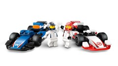F1 Williams Racing en Haas F1 racewagens LEGO-set afbeelding 5