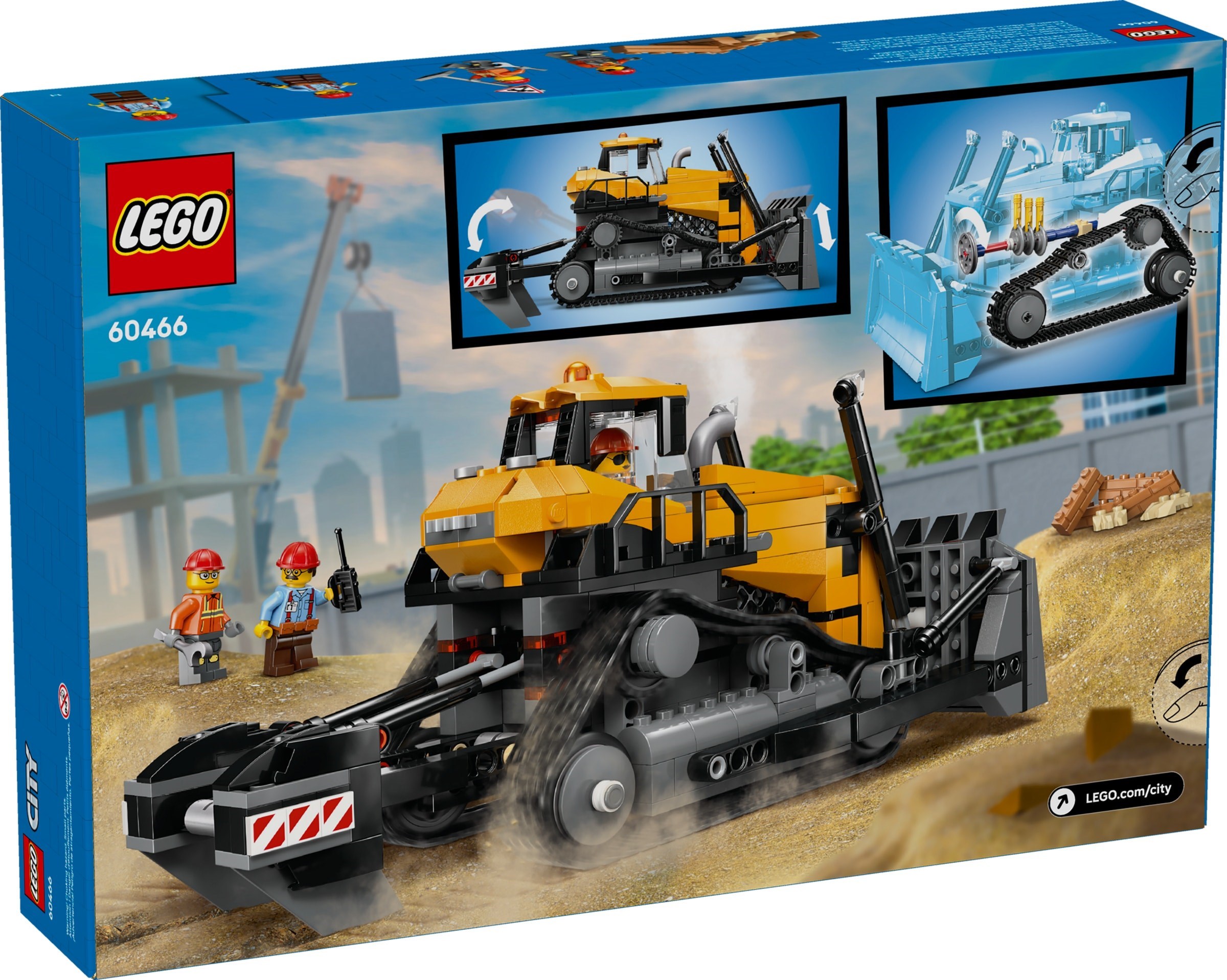 Gele bulldozer LEGO-set afbeelding 2