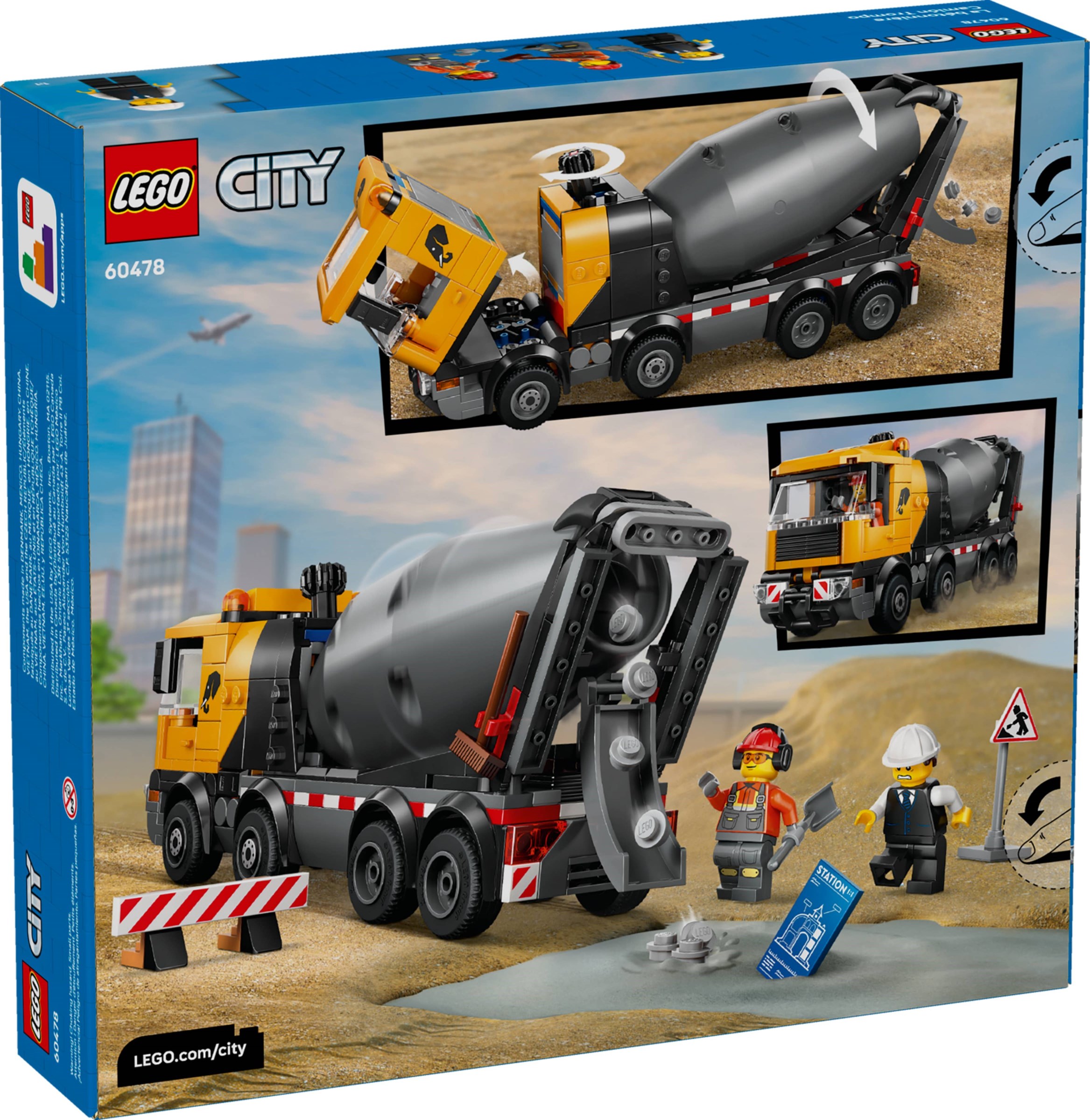 LEGO Cement Mixer set 60478