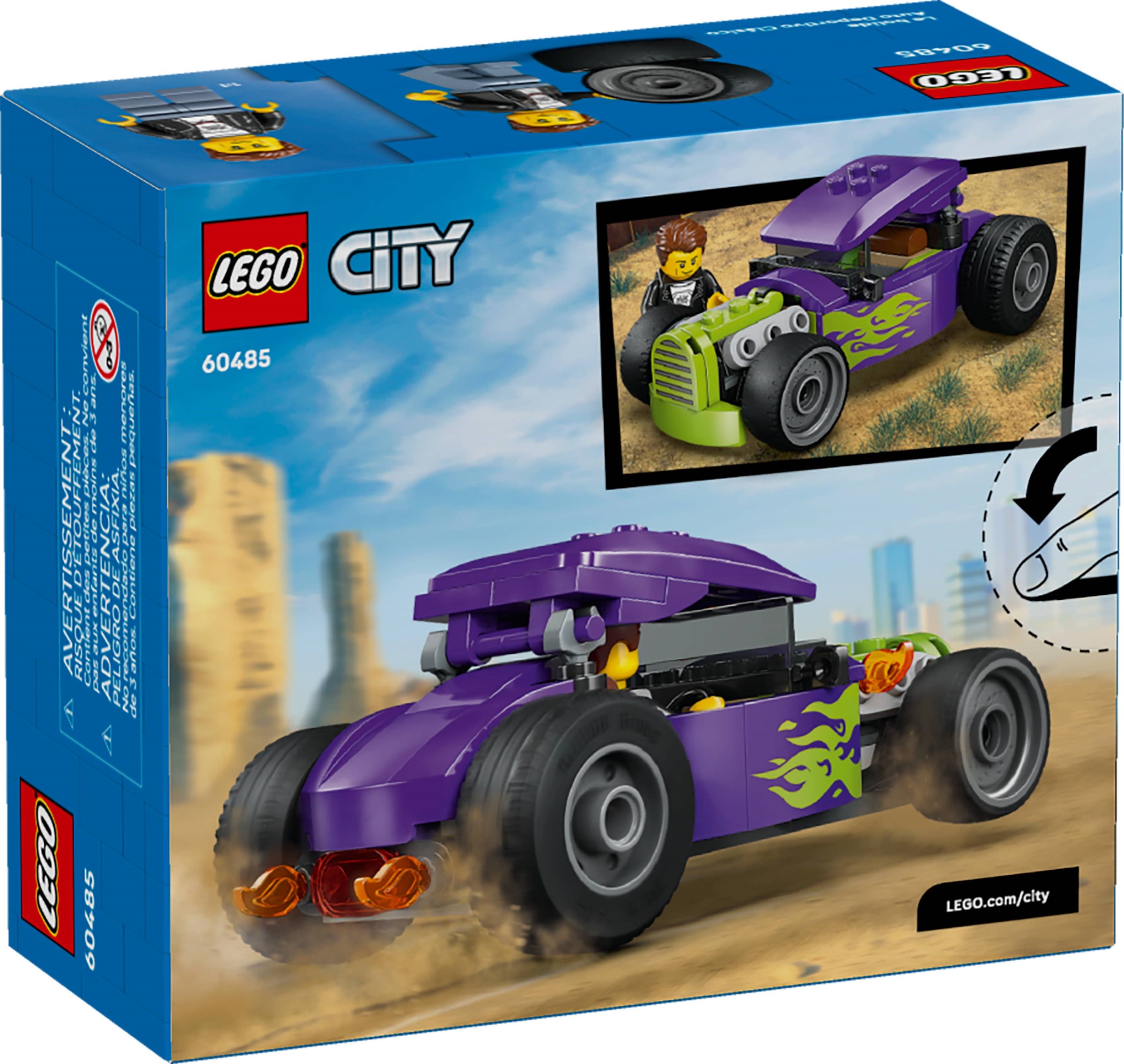 Hot rod LEGO-set afbeelding 2