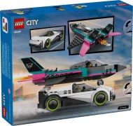 Straalvliegtuig vs. sportauto LEGO-set afbeelding 2