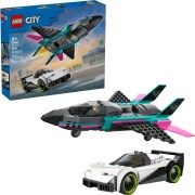 Straalvliegtuig vs. sportauto LEGO-set afbeelding 3
