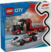 F1 displaytruck met Audi F1 racewagen LEGO-set afbeelding 3