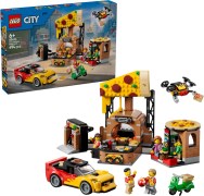 Pizzacentrale met voertuigen LEGO-set afbeelding 4