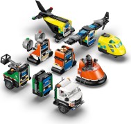 Vliegtuig, servicewagen en hovercraft remix LEGO-set afbeelding 5