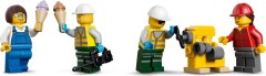 Containertrein met kraan en vrachtwagen LEGO-set afbeelding 5