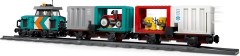 Containertrein met kraan en vrachtwagen LEGO-set afbeelding 6