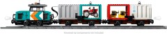 Containertrein met kraan en vrachtwagen LEGO-set afbeelding 8