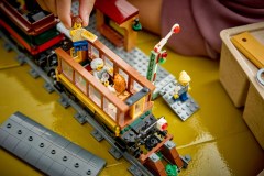 Vintage stoomtrein LEGO-set afbeelding 11